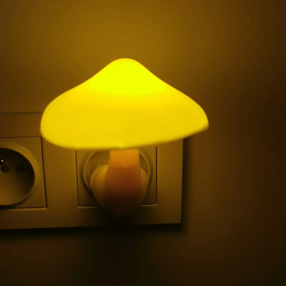 Bedroom Led Night Light Mushroom