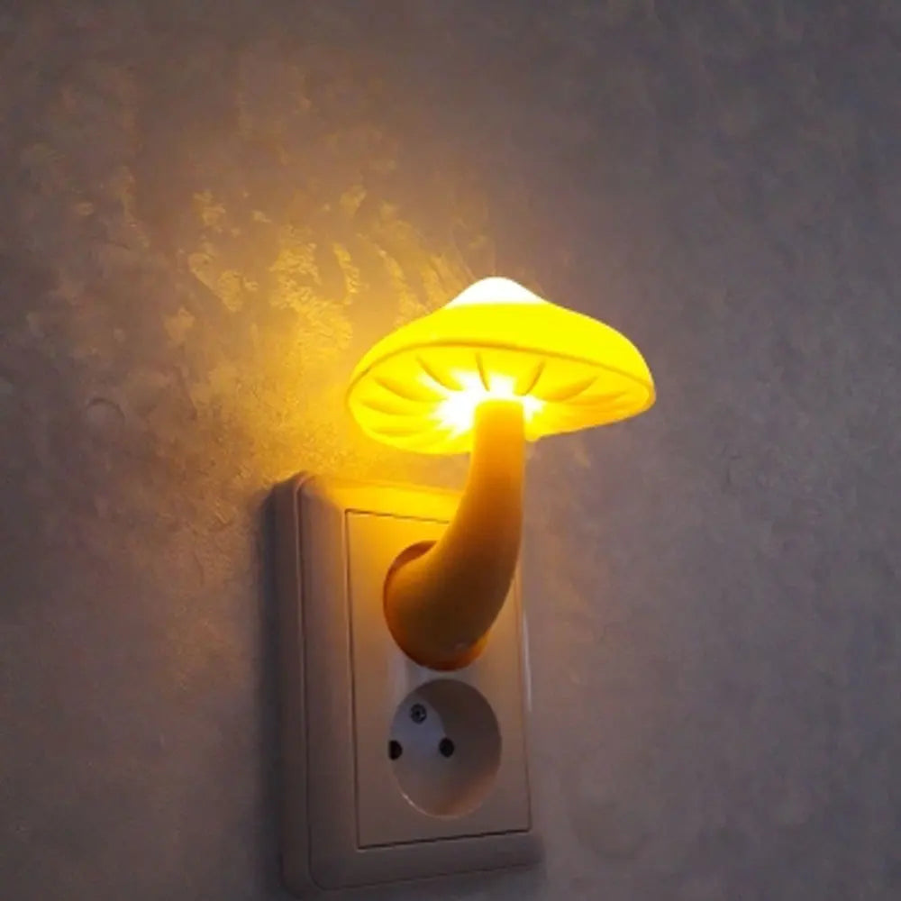 Bedroom Led Night Light Mushroom