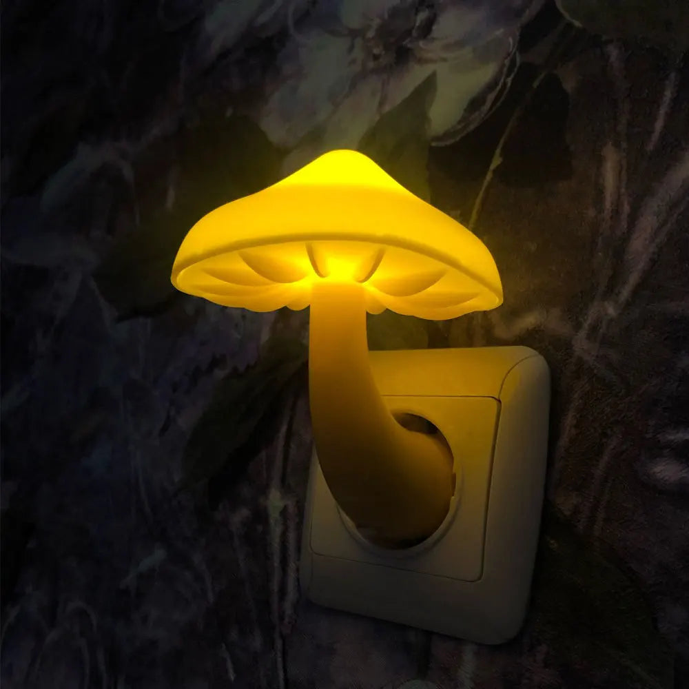 Bedroom Led Night Light Mushroom