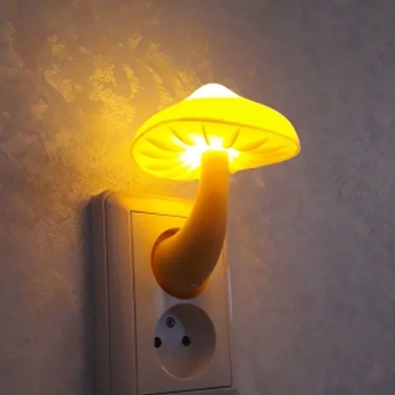 Bedroom Led Night Light Mushroom