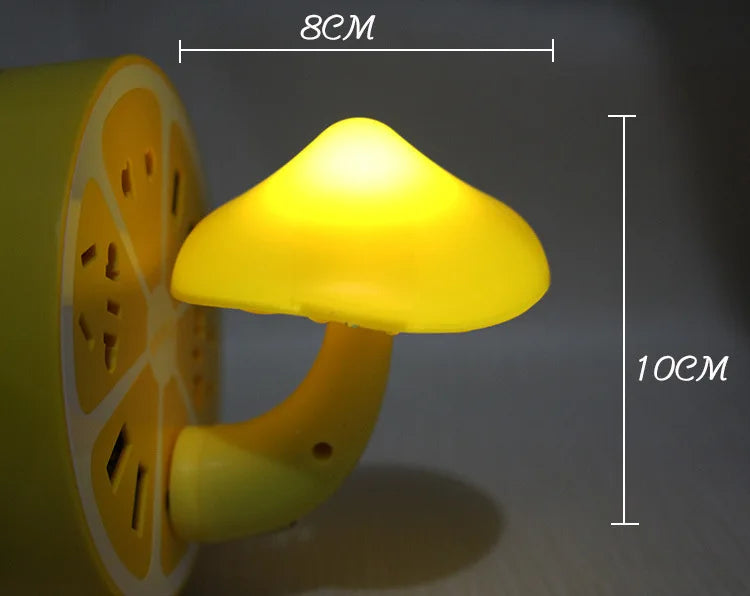 Bedroom Led Night Light Mushroom